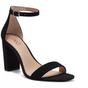 INC 3 inch Black Block Heel